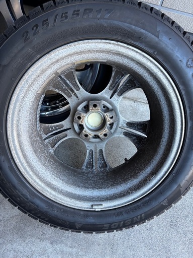 225/55R17バリ山スタッドレス4本セット