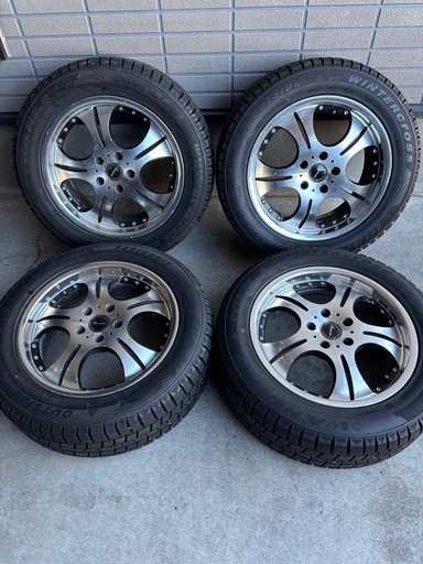 225/55R17バリ山スタッドレス4本セット