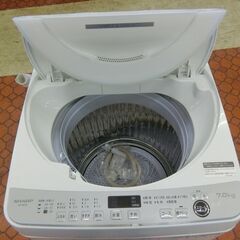 シャープ 洗濯機 ES-GE7E-W ７㎏ 2021年製 シャープ 全自動洗濯機 ES-GE7Fをレビュー！クチコミ・評判をも