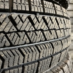 2023年製 新品時のイボ残りあり BS VRX2 145/80R13 4本 9分山以上 軽自動車の画像