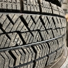 2023年製 新品時のイボ残りあり BS VRX2 145/80R13 4本 9分山以上 軽自動車の画像