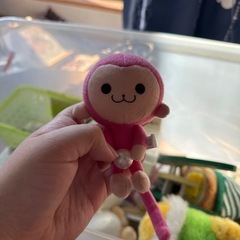 おさるのぬいぐるみとても可愛い