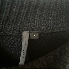 レディース ニット長袖 Lの画像