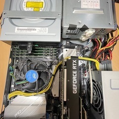 【郵送可】i5-8400＆RTX-3050搭載★ゲーミングPC★Win11pro/BS&地デジチューナー/SSD+HDD/Wifi+Bluetooth
の画像