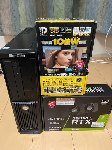 【郵送可】i5-8400＆RTX-3050搭載★ゲーミングPC★Win11pro/BS\u0026地デジチューナー/SSD+HDD/Wifi+Bluetooth\n