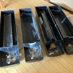 60cm水槽用上部フィルター　4点セットの画像