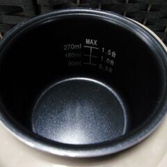 1.5合炊き ミニライスクッカー LRC-T106 炊飯器 2021年製 マイコン炊飯ジャー キッチン家電 札幌市 中央区 南12条店の画像