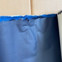 レザークラフト ハンドメイド DIY 革製品 材料 ネイビー 紺 貼る 貼れる レザー ワッペン加工 シール加工の画像