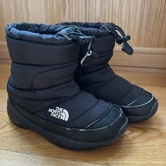 ノースフェイス キッズ ヌプシ ブーティ ブラック　18センチ