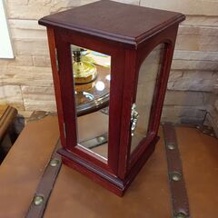 回転式 アクセサリースタンド　アンティーク　サイズ（約）幅13.5×奥13×高25　　■近隣配送無料 買取GO‼　栄和店の画像