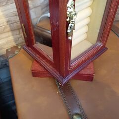 回転式 アクセサリースタンド　アンティーク　サイズ（約）幅13.5×奥13×高25　　■近隣配送無料 買取GO‼　栄和店の画像