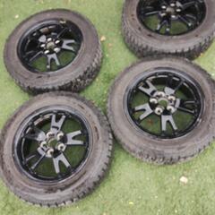 トヨタ　プリウス　30ZVW  純正ホイール　スタッドレスタイヤ...