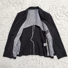 トップバリュ スーツセットアップ ジャケット パンツ スカート ブラック 9 M レディースの画像