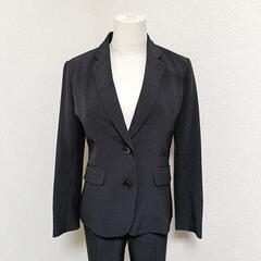 トップバリュ スーツセットアップ ジャケット パンツ スカート ブラック 9 M レディースの画像