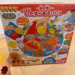 値下げしました。アンパンマンおもちゃ3点 の画像