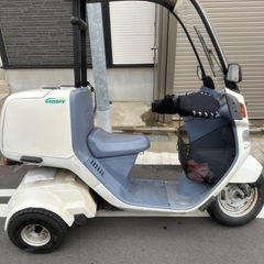 「メンテナンスに出す為募集停止」ジャイロキャノピー2stミニカー登録、低走行　の画像