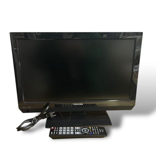 【美品】TOSHIBA 東芝 液晶テレビ REGZA 19B3 19インチ　2011年製 リモコン付き