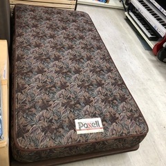 セミダブルベッド　Poxell ブラウン　【トレファク堺福田店】