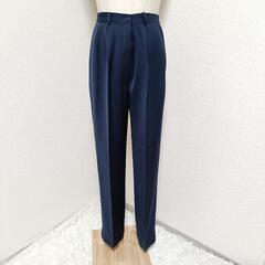 レディースファッション 3ピース ジャケット パンツ スカート ウエストゴム 紺 ネイビー 11 L レディースの画像