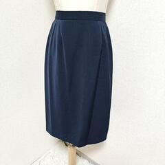 レディースファッション 3ピース ジャケット パンツ スカート ウエストゴム 紺 ネイビー 11 L レディースの画像