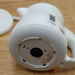 TIGER 電気ケトル わく子 PCF-G060 容量0.6L 2023年製 白 ホワイト 電子ケトル タイガー 札幌市 清田区 平岡の画像