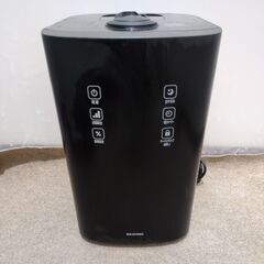 🍎アイリスオーヤマ 加湿器 超音波式 スチーム式(加熱式) ハイ...