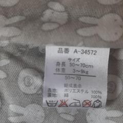 防寒用ベビー服の画像