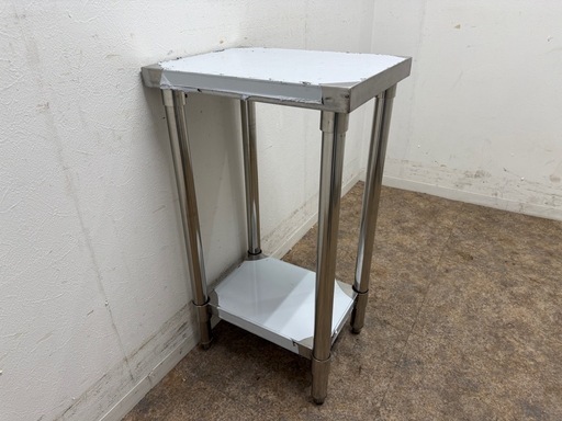 ステンレス　業務用　作業台　厨房　飲食店　W３５０ｘＤ４５０ｘＨ８００ｍｍ