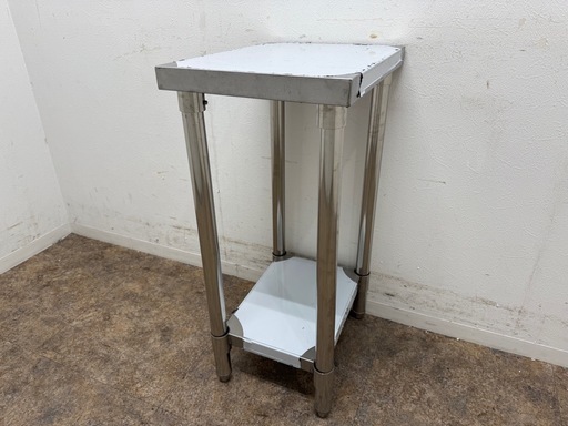 ステンレス　業務用　作業台　厨房　飲食店　W３５０ｘＤ４５０ｘＨ８００ｍｍ