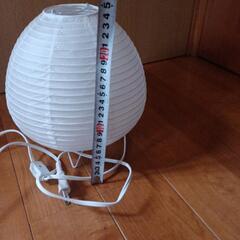 照明器具　和紙の画像