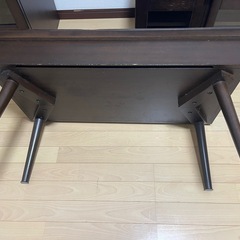 ローテーブル　サイドテーブル　幅90cm 奥行き45cm  高さ40cmの画像