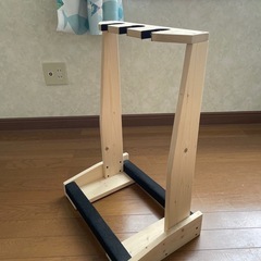 ギタースタンド　3本用　木製