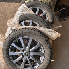 お話中　15インチ　スタッドレス　ダンロップ WINTER MA...
