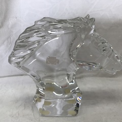 ☆ドリーム２号館☆Baccarat/バカラ/馬の頭/置物の画像