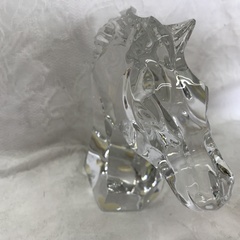 ☆ドリーム２号館☆Baccarat/バカラ/馬の頭/置物の画像