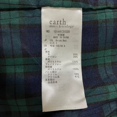 earth music & ecology レディースコートの画像