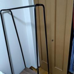 省スペースハンガーラックの画像