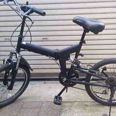折りたたみ式自転車の画像