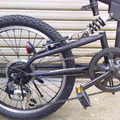 折りたたみ式自転車の画像