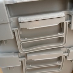 無印良品/頑丈収納ボックス大 2個の画像