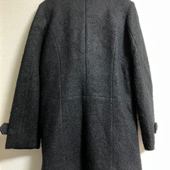 黒　ダッフルコート の画像