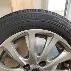 165/65R14  ホイール付きタイヤ（要交換）の画像