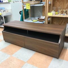 TV台 木目調 茶 W(幅)118.0cm×D(奥行き)41.0...