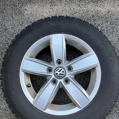 フォルクスワーゲン VW ゴルフ 195/65R15 スタッドレスアルミセットの画像