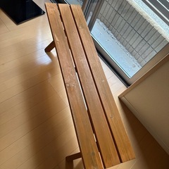 2人掛け　長椅子　の画像