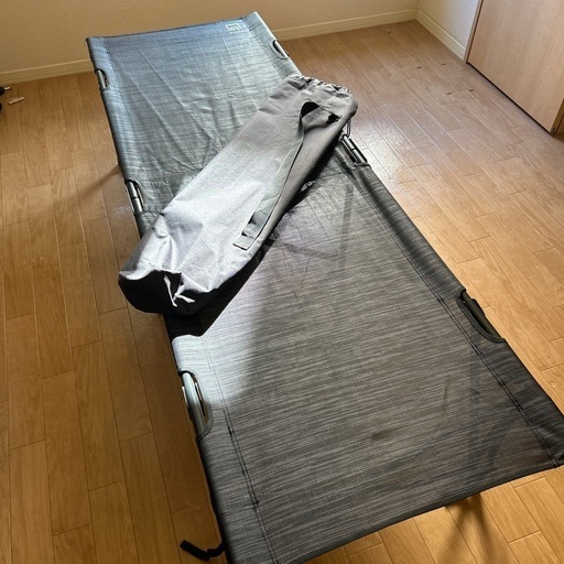 【美品】クオルツ　クイックセットベッドラスティメッシュ　QMHB279 キャンプ用品 コット