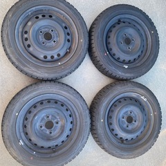 冬タイヤ！4本セット155/65R14.2018年溝6.5mm
