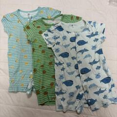 ベビー服 半袖つなぎ 80サイズ