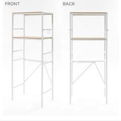 LOWYA　スチールランドリーラック 伸縮式    の画像