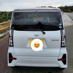 ダイハツ タントカスタムRS／ 令和1年式／両側電動スライドドア／バックカメラ／ドライブレコーダー／プッシュスタート／の画像